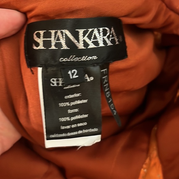 Evening gown-Terra Cotta - Picture 4 of 12